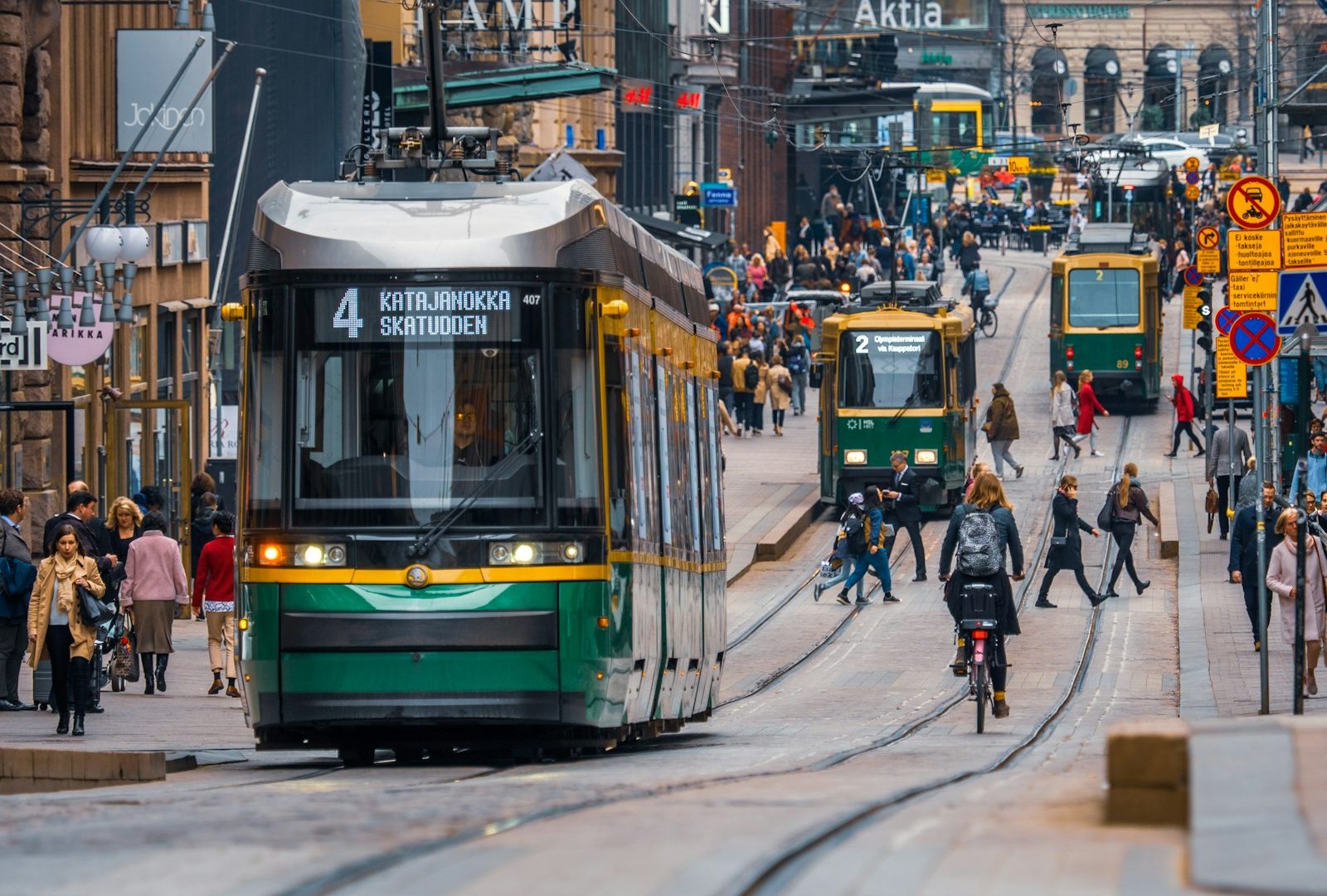 Helsingin keskustan raitiovaunu – pk-seudun paikallinen digimarkkinamarkkina